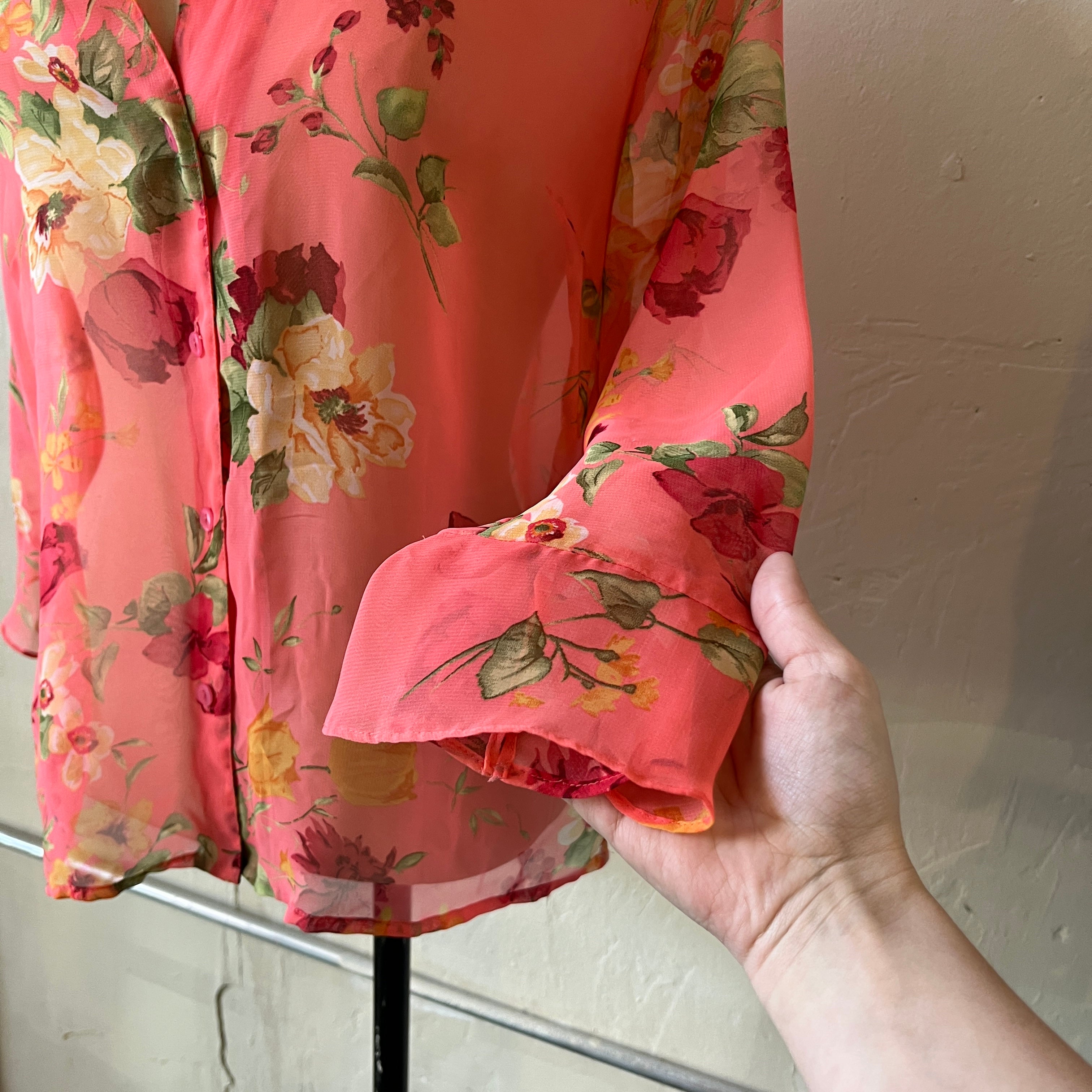 Floral Blouse (L)