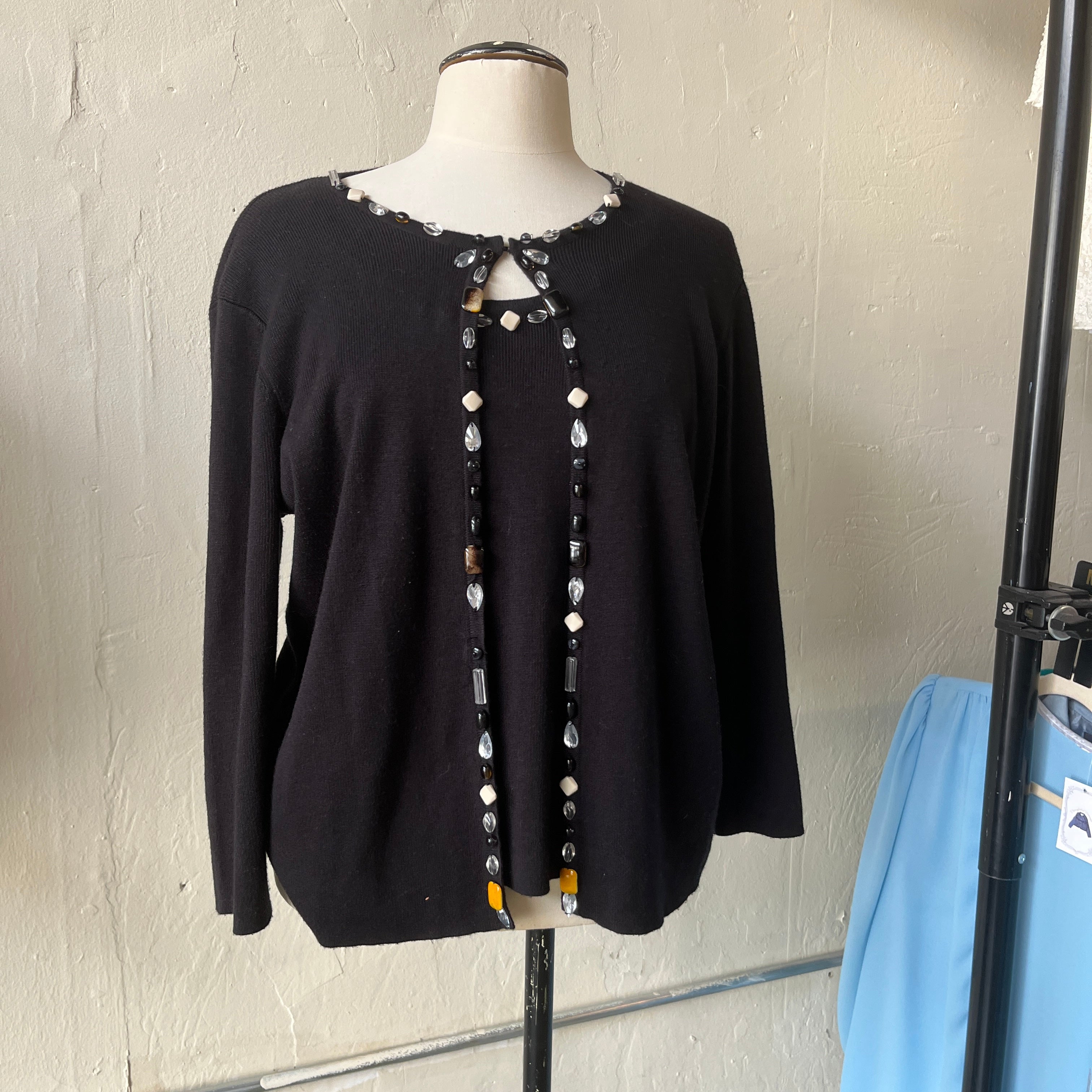 Black Cardigan (M)