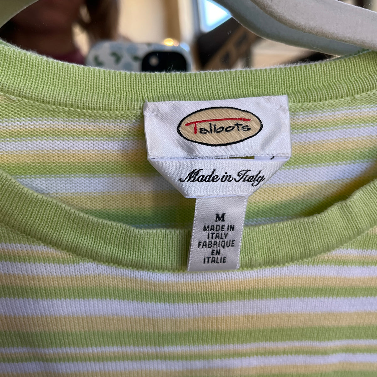 Green & Yellow Tank Top (M)