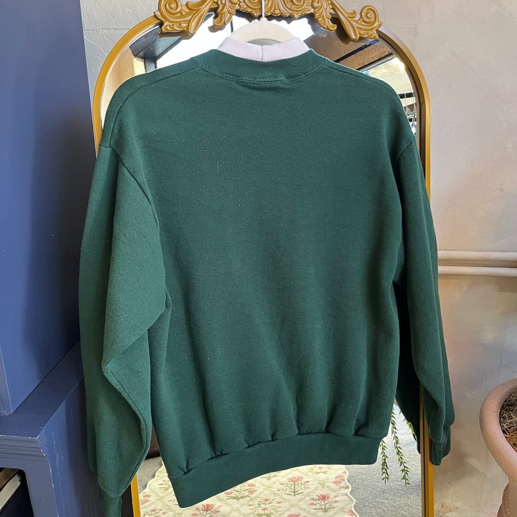 Fall Embroidered Sweatshirt (M)