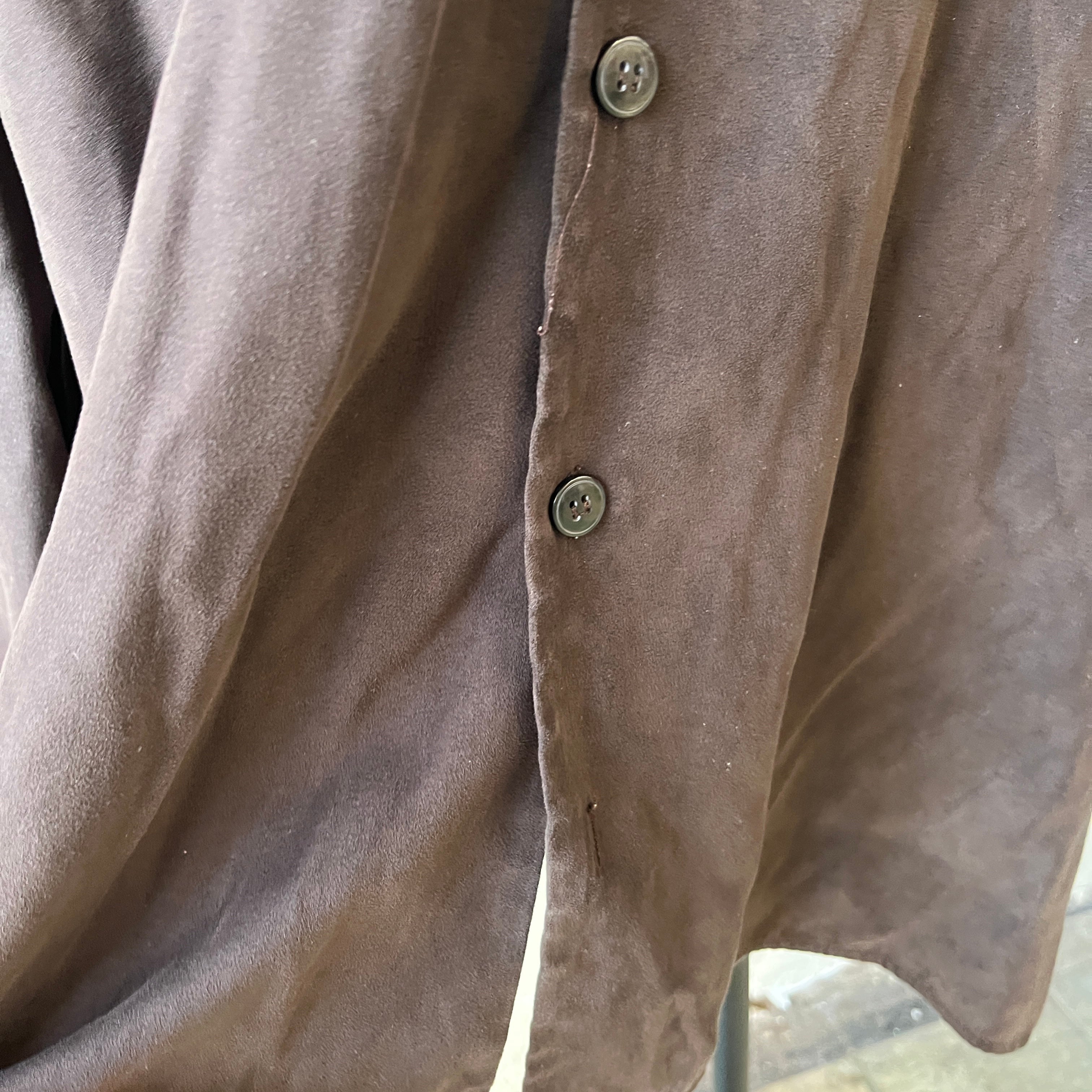 Suede Button Up (2XL)