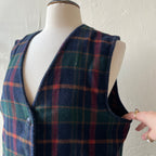 Plaid Vest (M)
