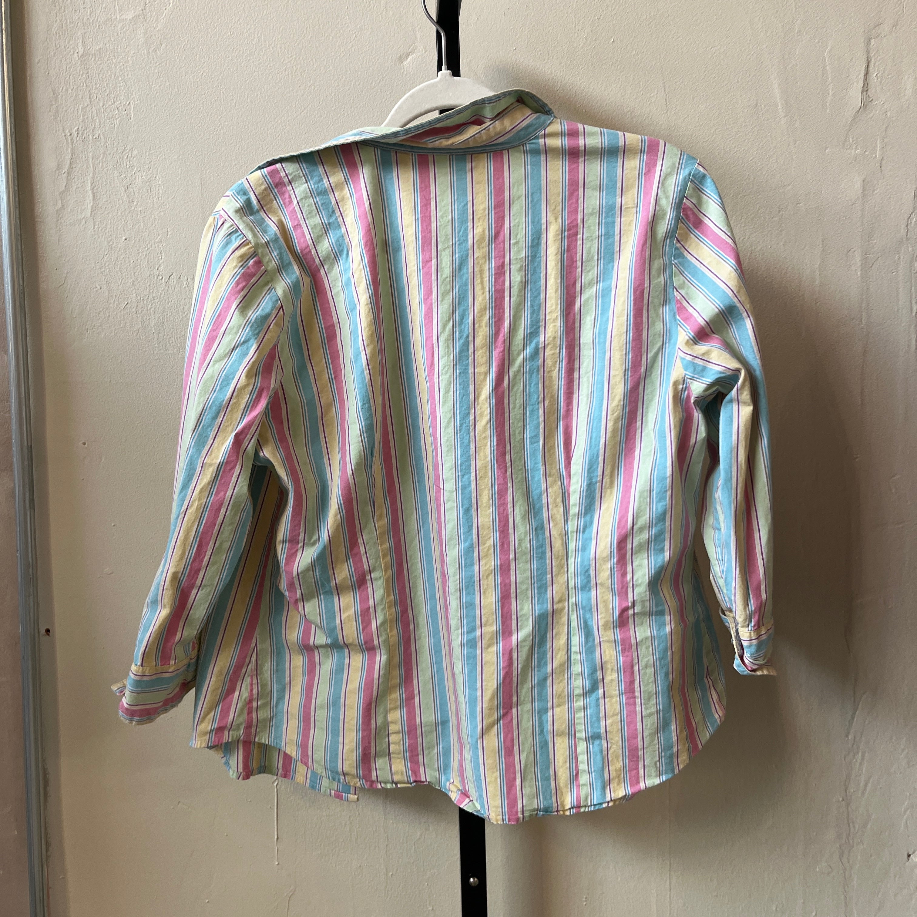 Striped Button Up (M)