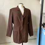 Plaid Blazer (M)