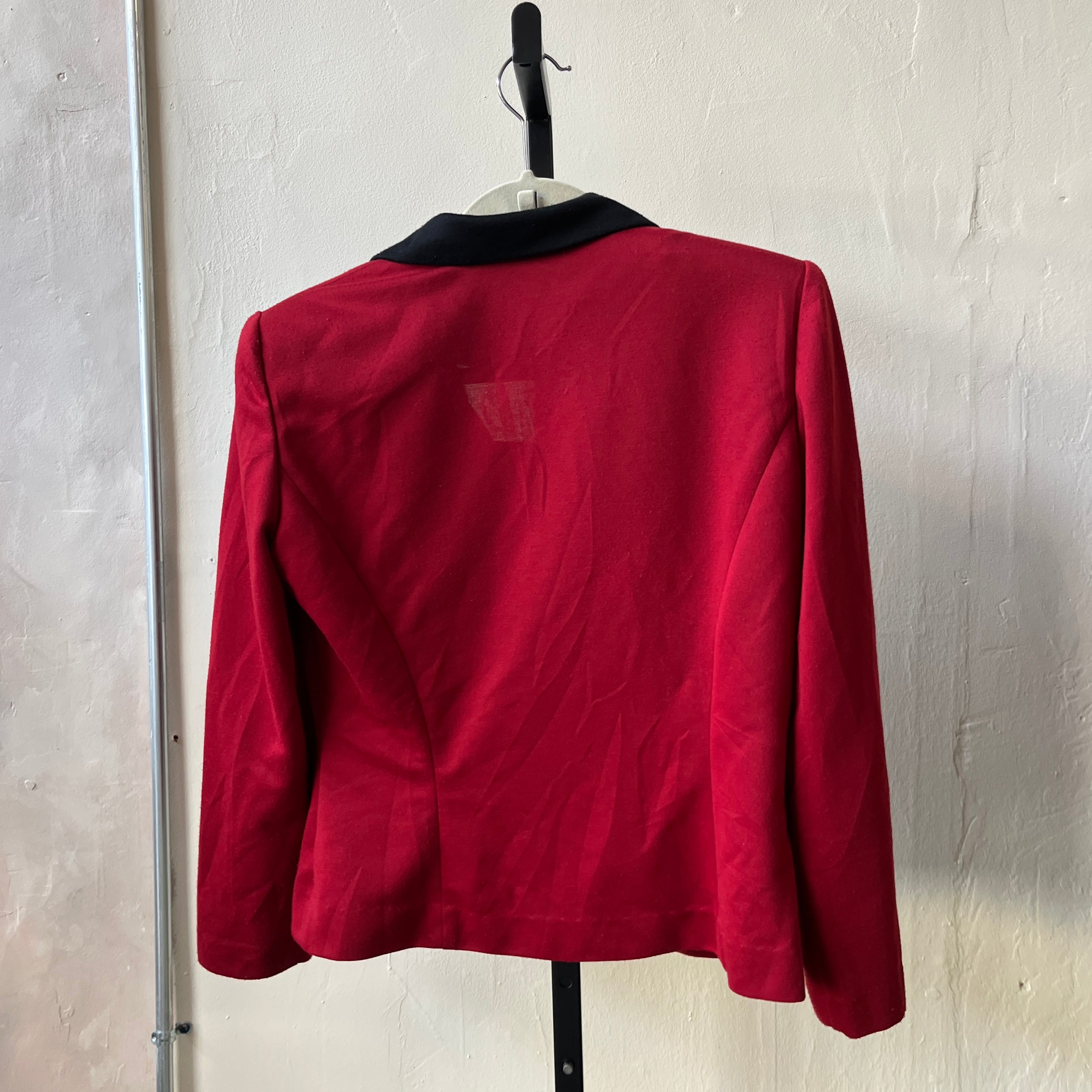 Vintage Red Blazer (10)