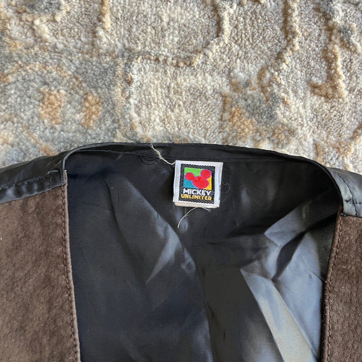 Mickey Leather Vest (M)