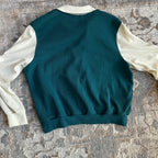 Green Patchwork Sweater (L)
