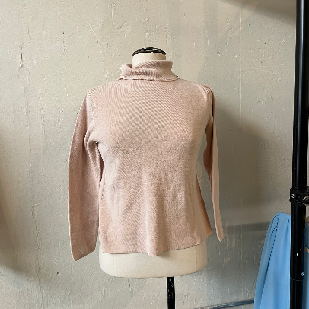 Silk Turtleneck (M)