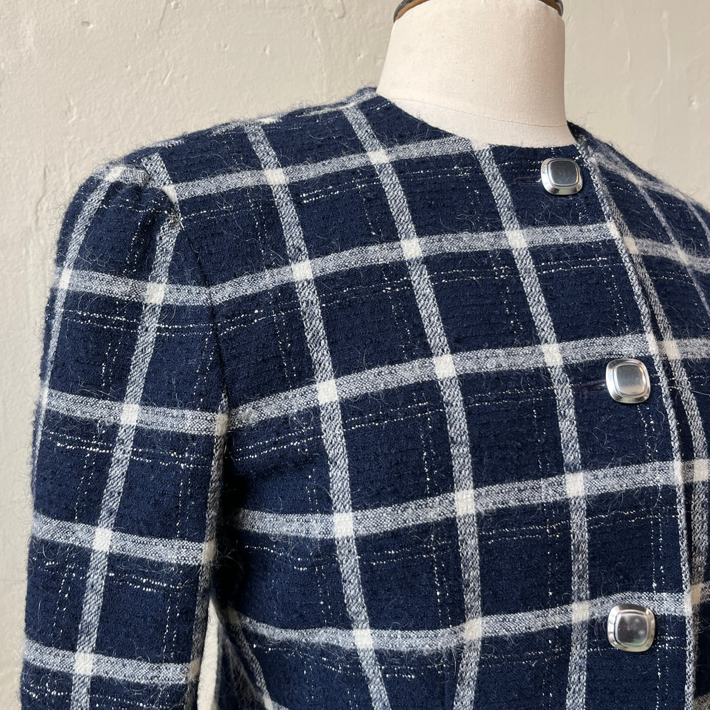 Wool Plaid Blazer (10)