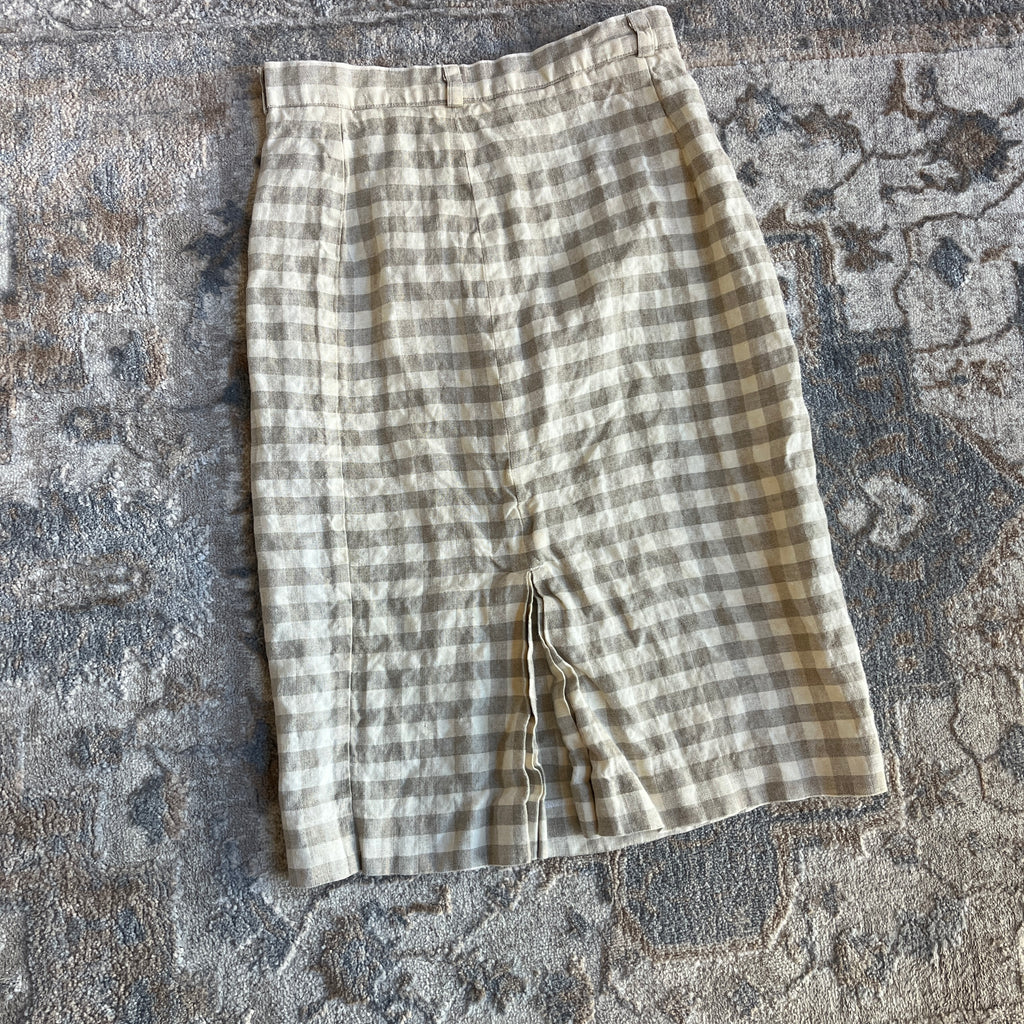 Linen Neutral Skirt (8)