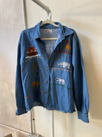 Noah’s Ark Button Up (S)