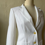 70s White Blazer (S)