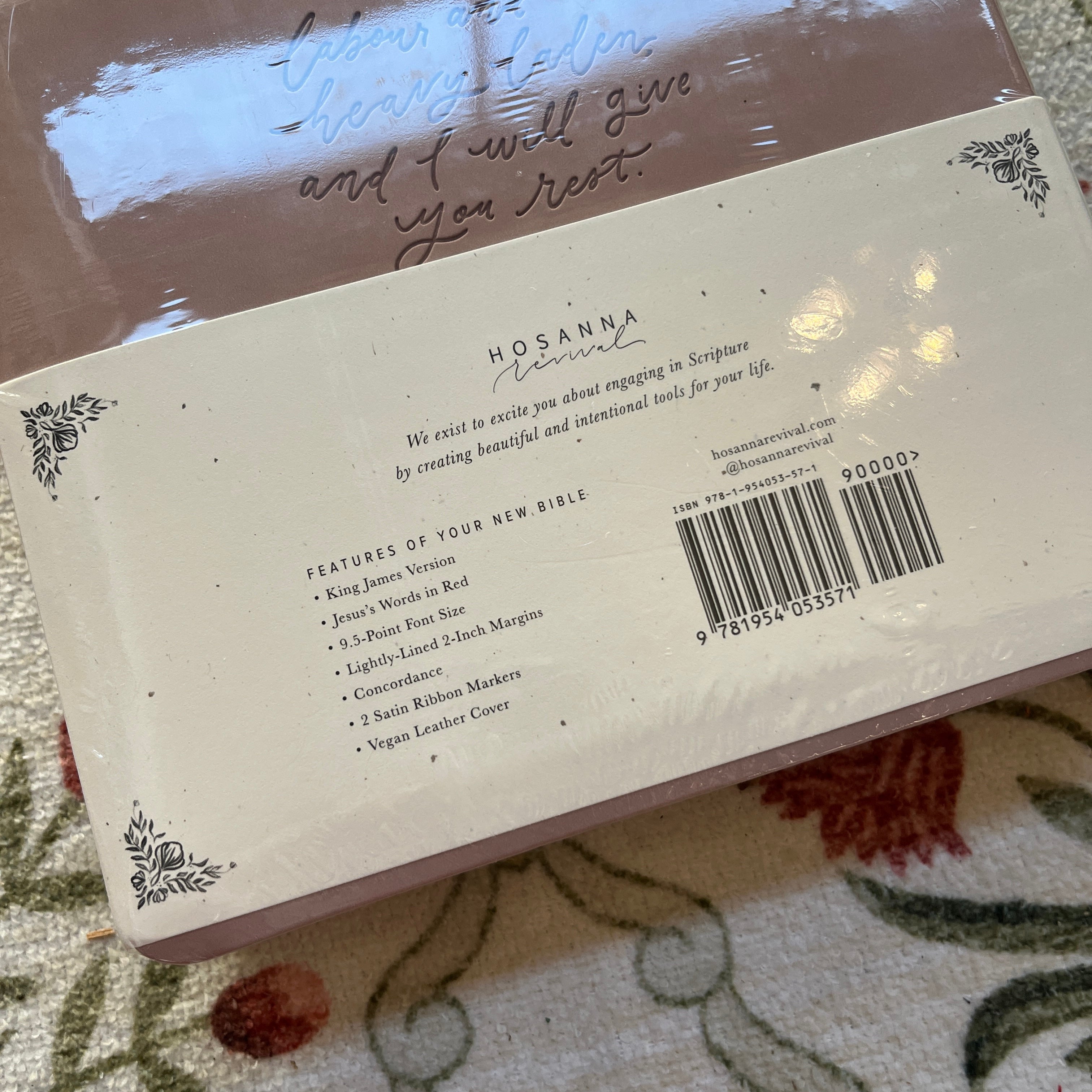 NWT KJV Large Print Bible