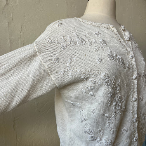 2000 Cream Cardigan (M)