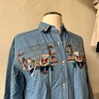 Christmas Button Up (M)