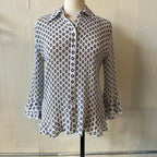 Polka Dot Button Up (L)