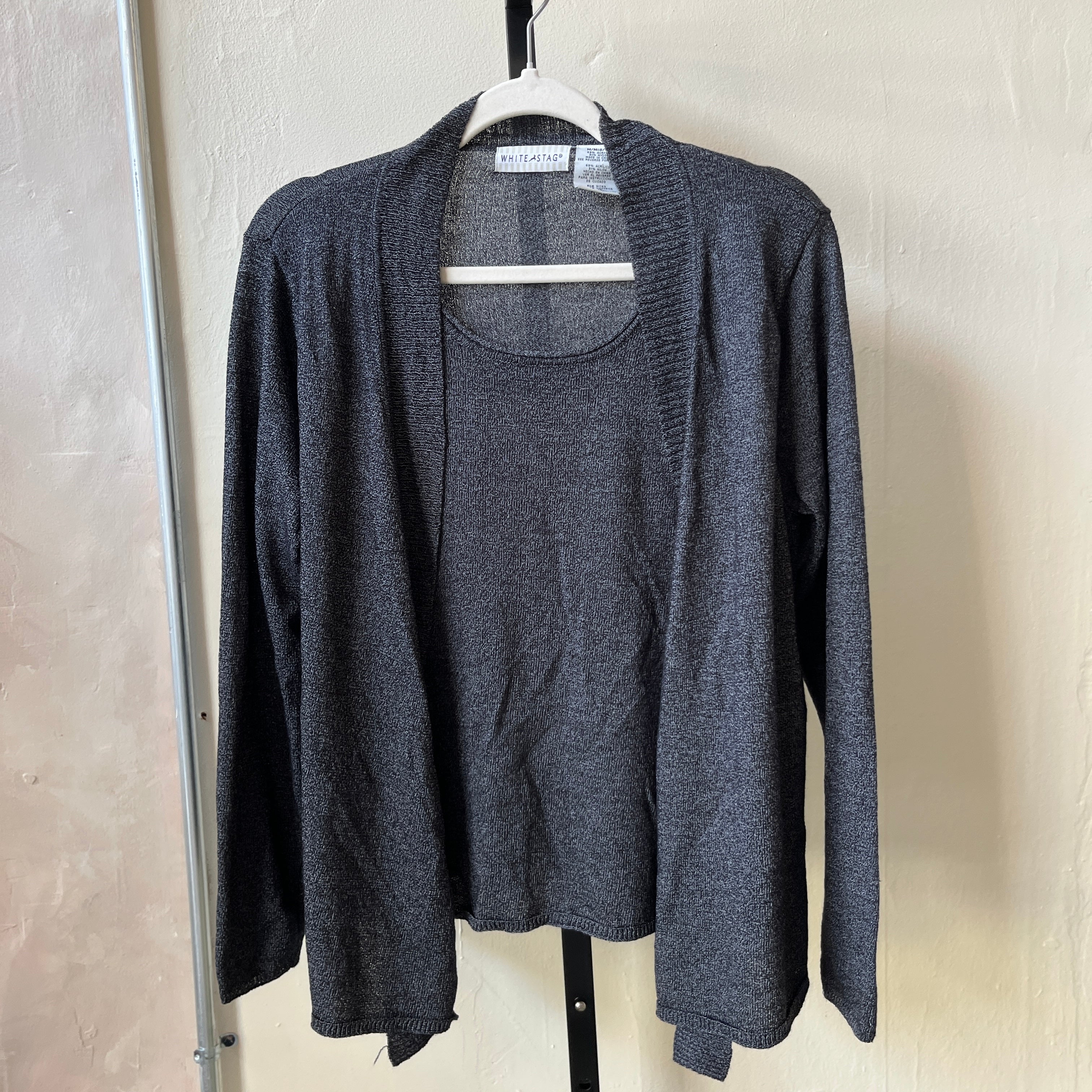 Gray Cardigan (M)