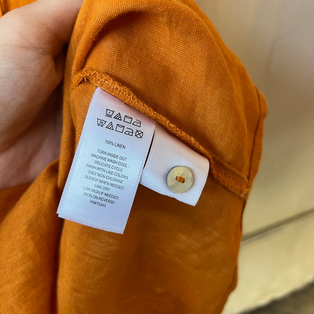 Linen Button Up (M)