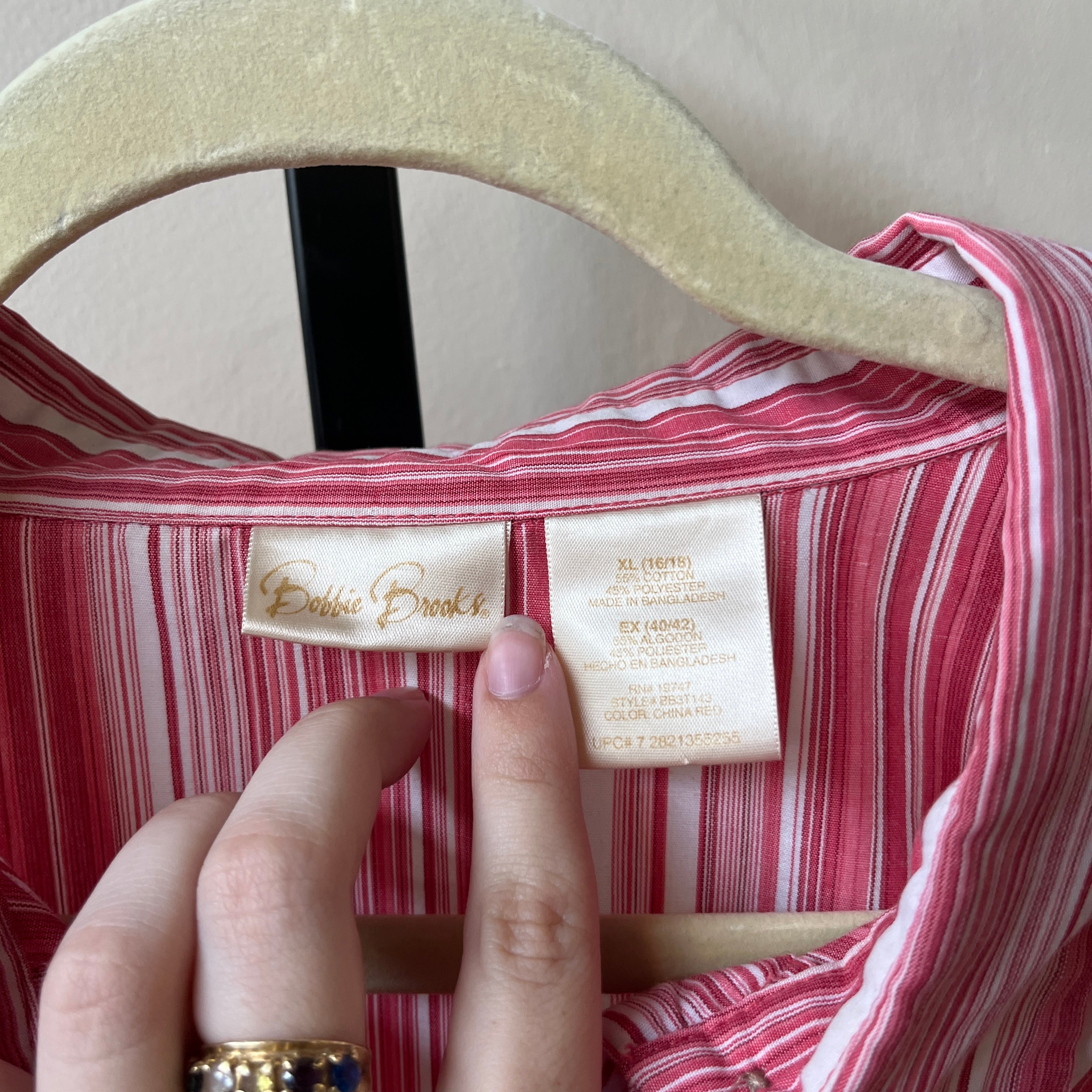 Striped Button Up (XL)