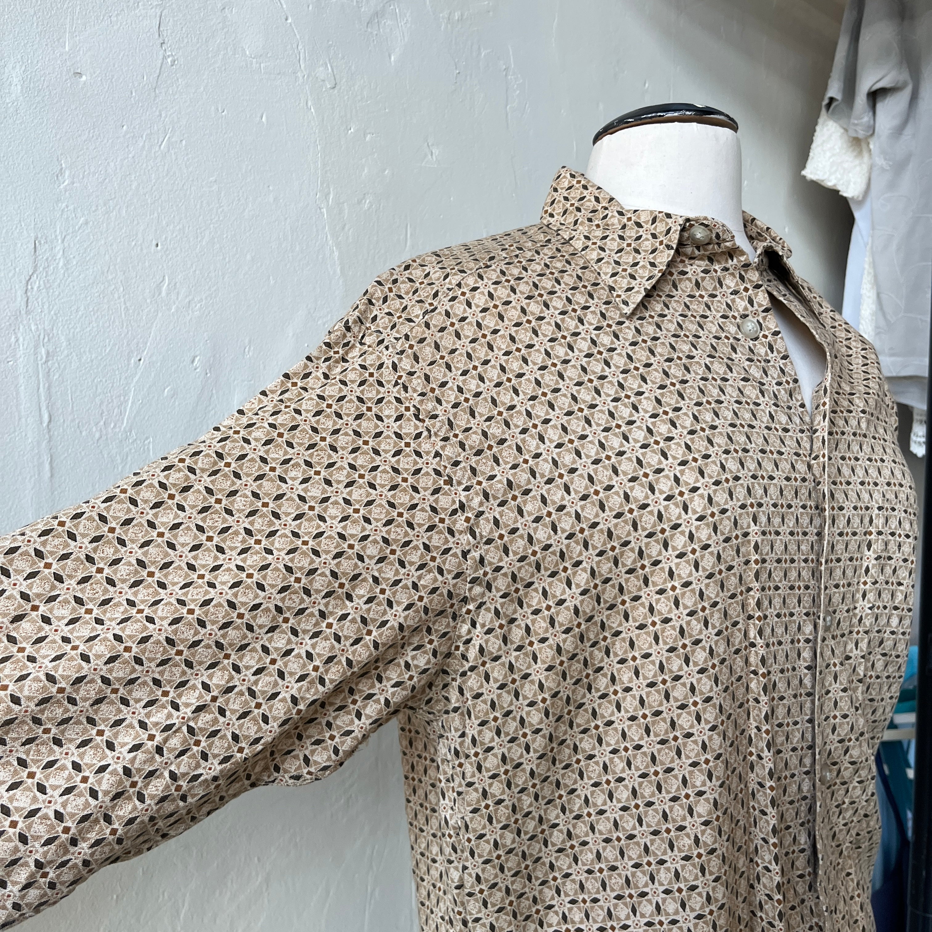Patterned Blouse (L)