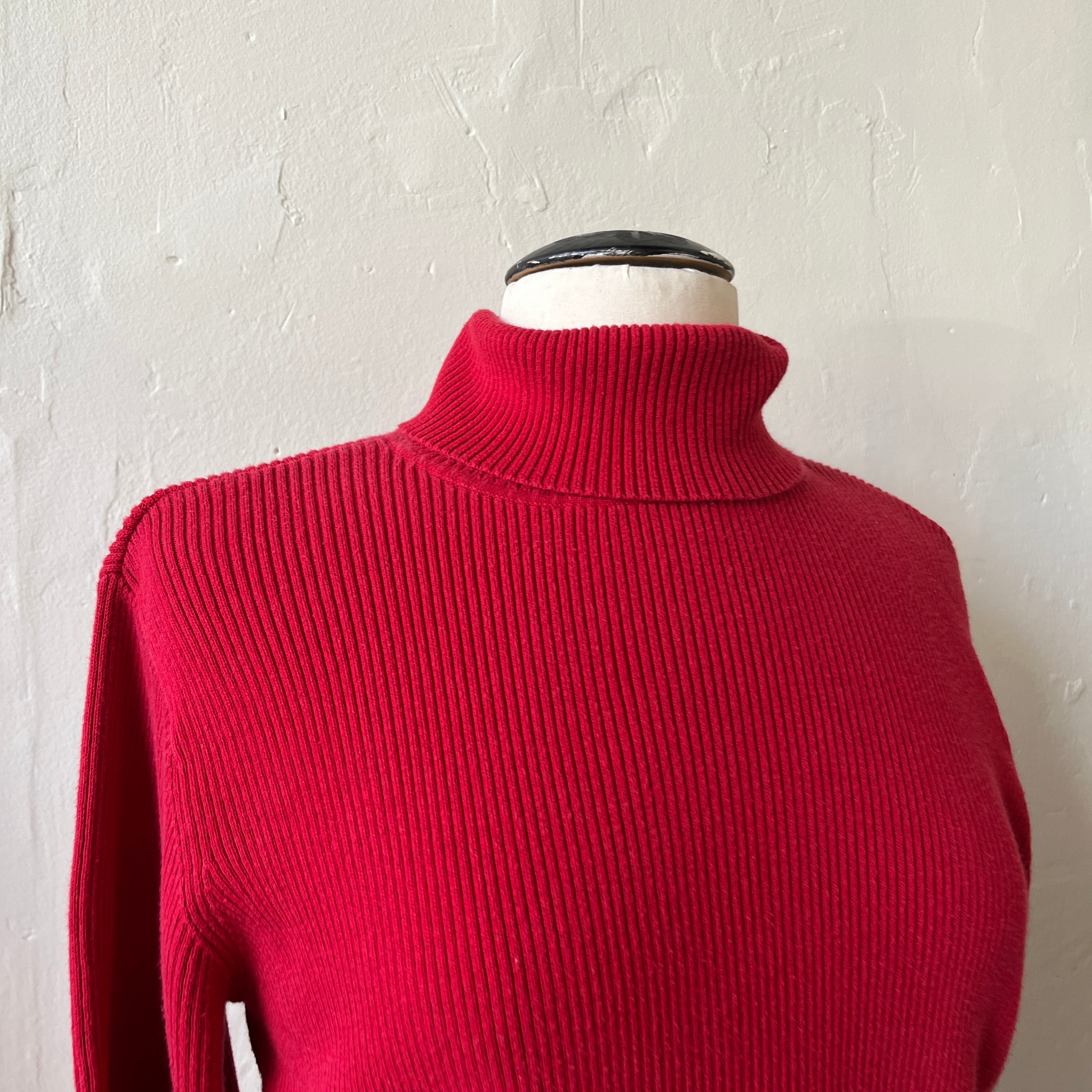 Red Turtleneck (XL)