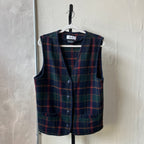Plaid Vest (M)
