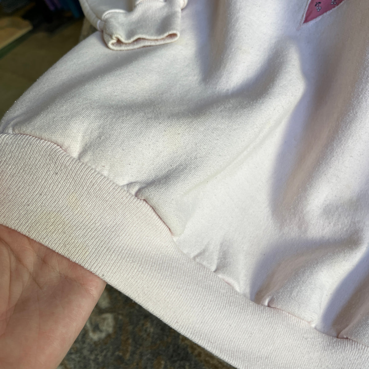 Quilted Sweatshirt (L)