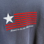 American Embroidered Sweatshirt (L)