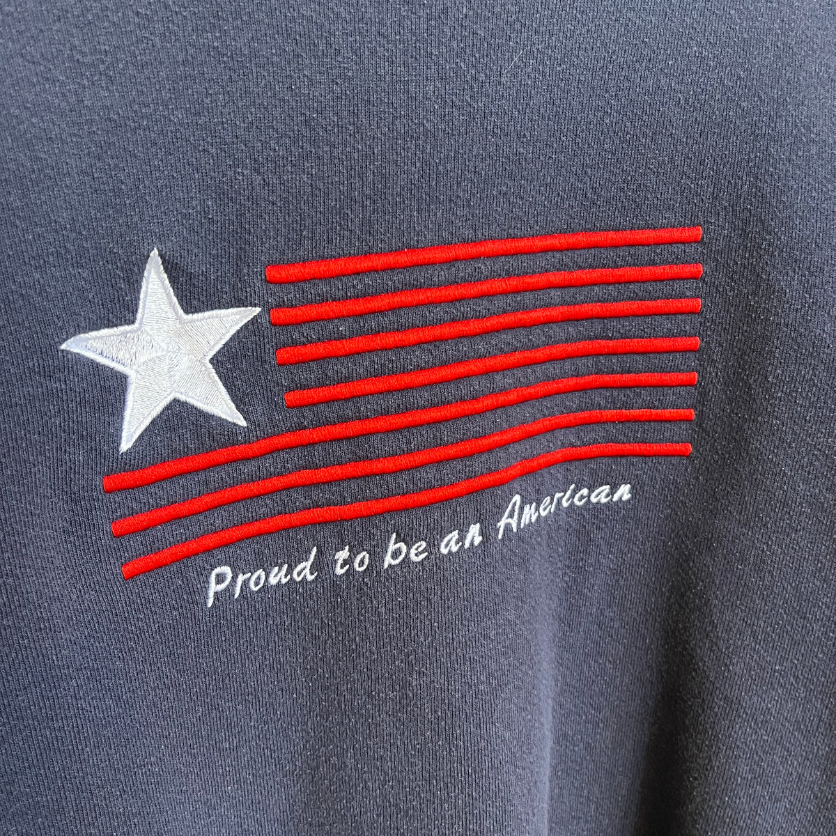 American Embroidered Sweatshirt (L)