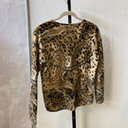 Animal Print Sweater (M)