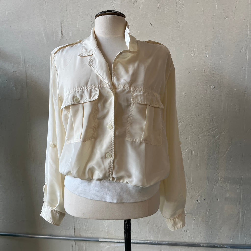 Cream Blouse (M)