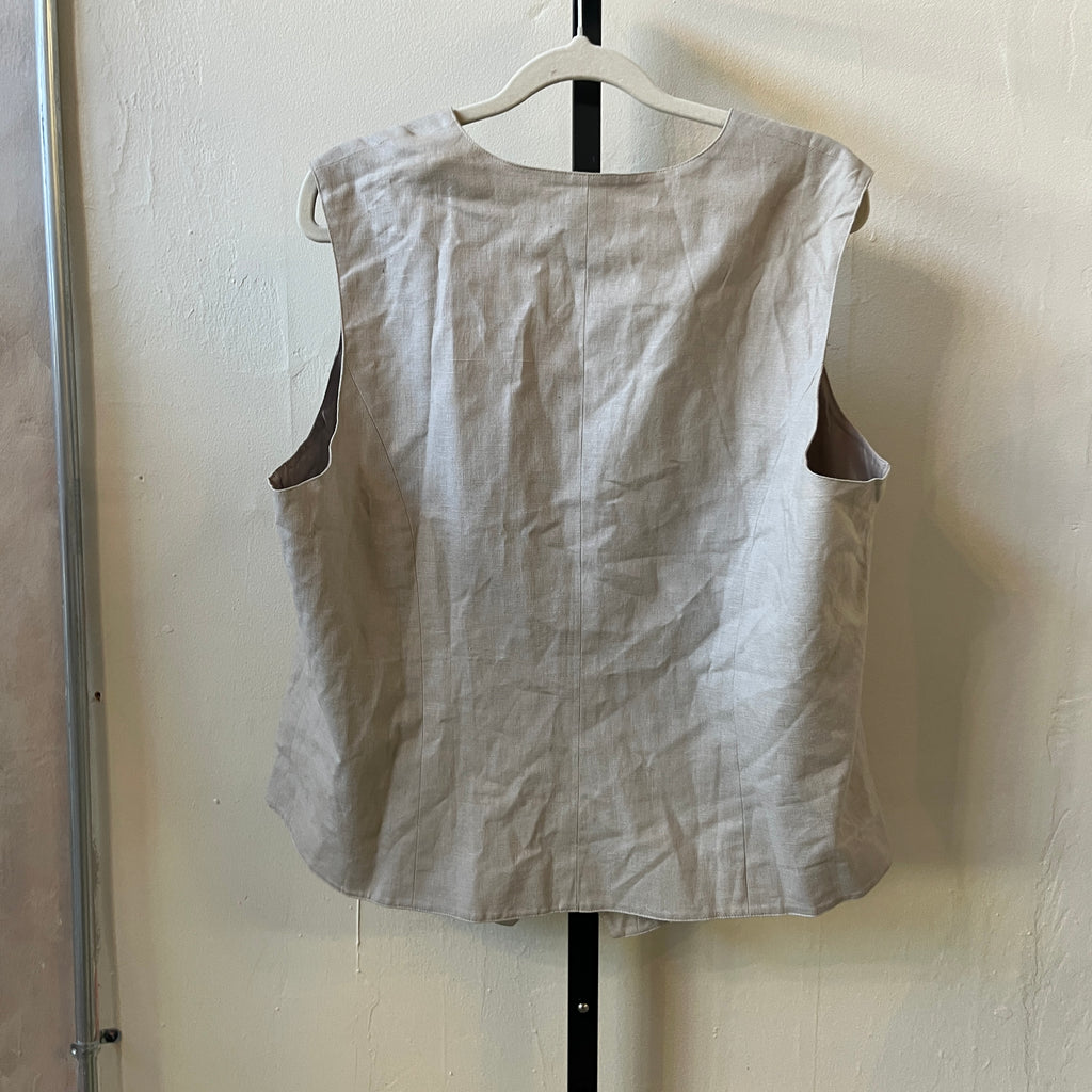NWT Linen Vest (18W)