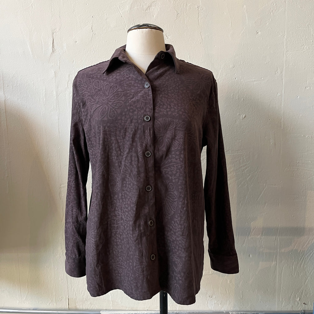 Brown Button Up (M)
