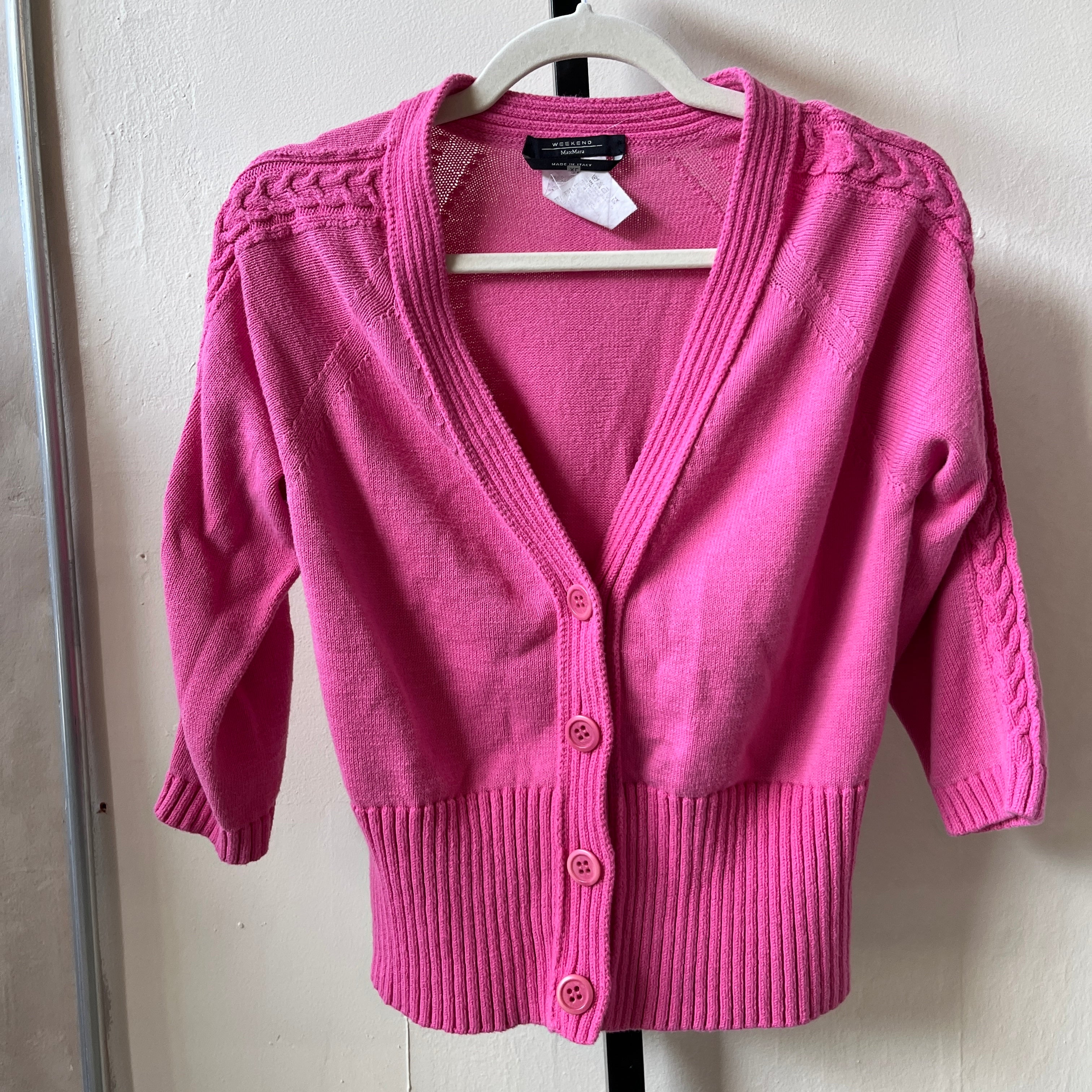 Pink Cardigan (XS)