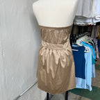 2000s Gold Dress (S)