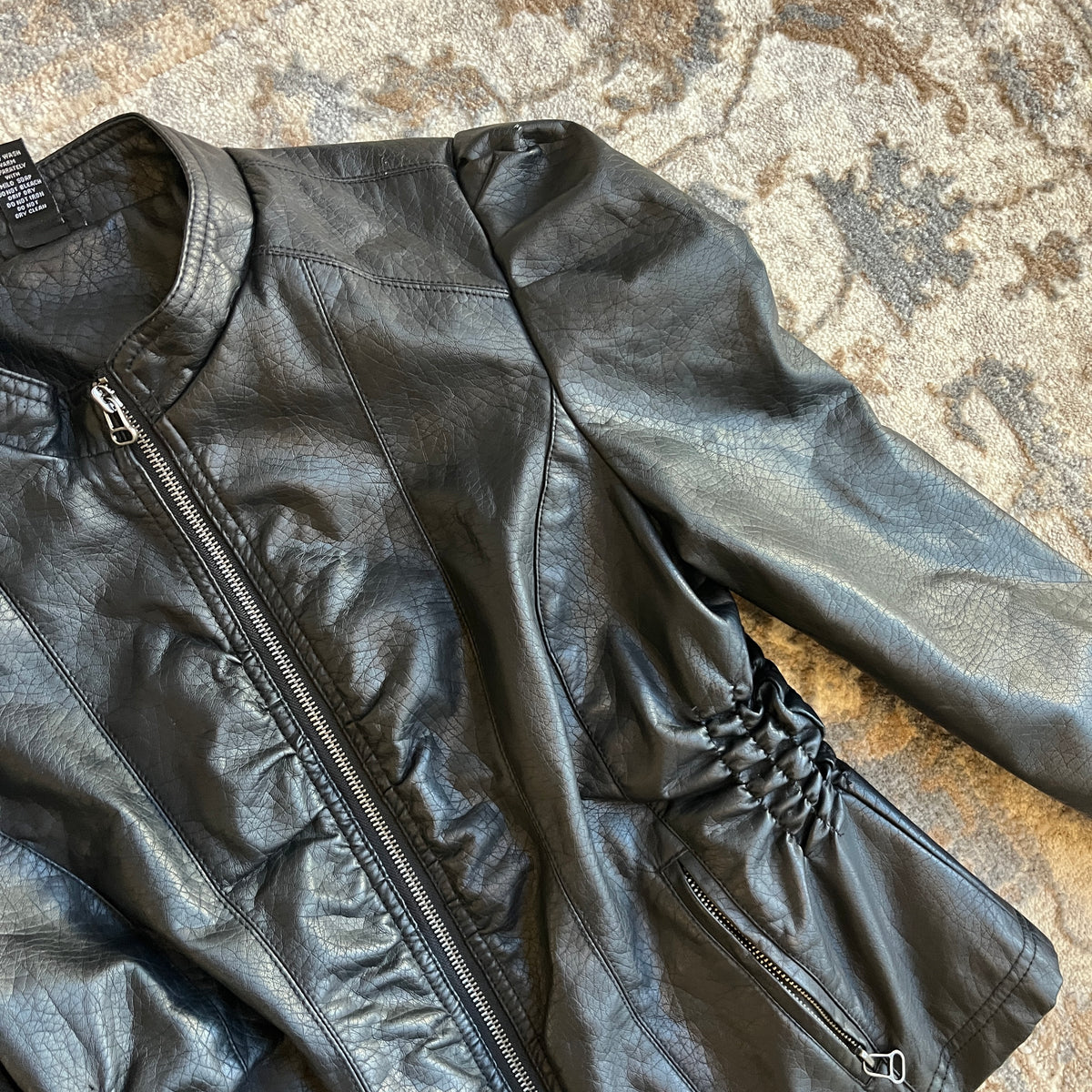 Faux Leather Jacket (M)