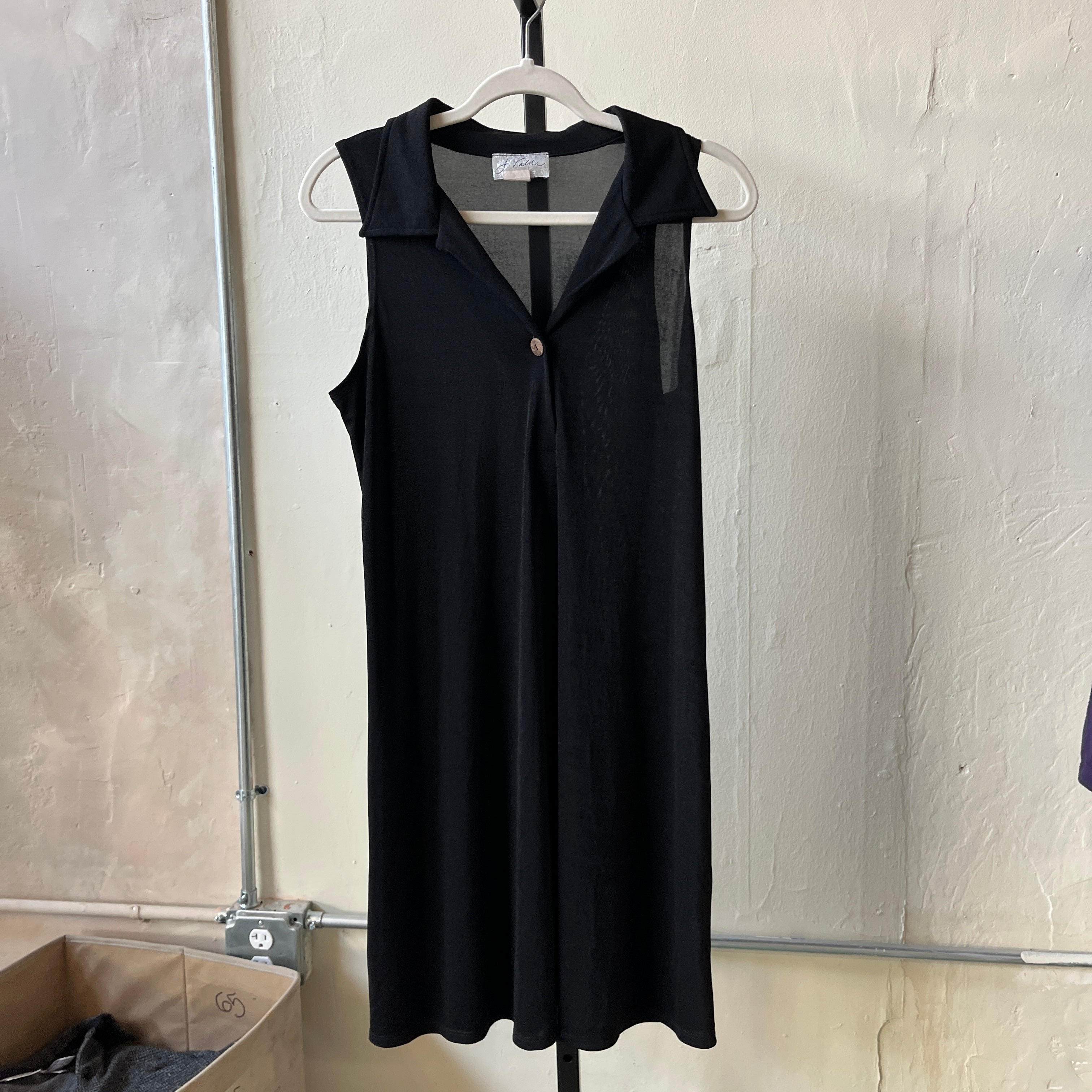Vintage Black Dress (L)