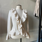 y2k Crochet Cardigan (L)
