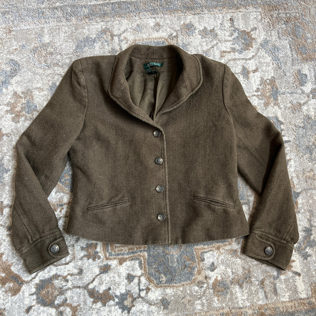 Silk Linen Ralph Lauren Blazer (10)
