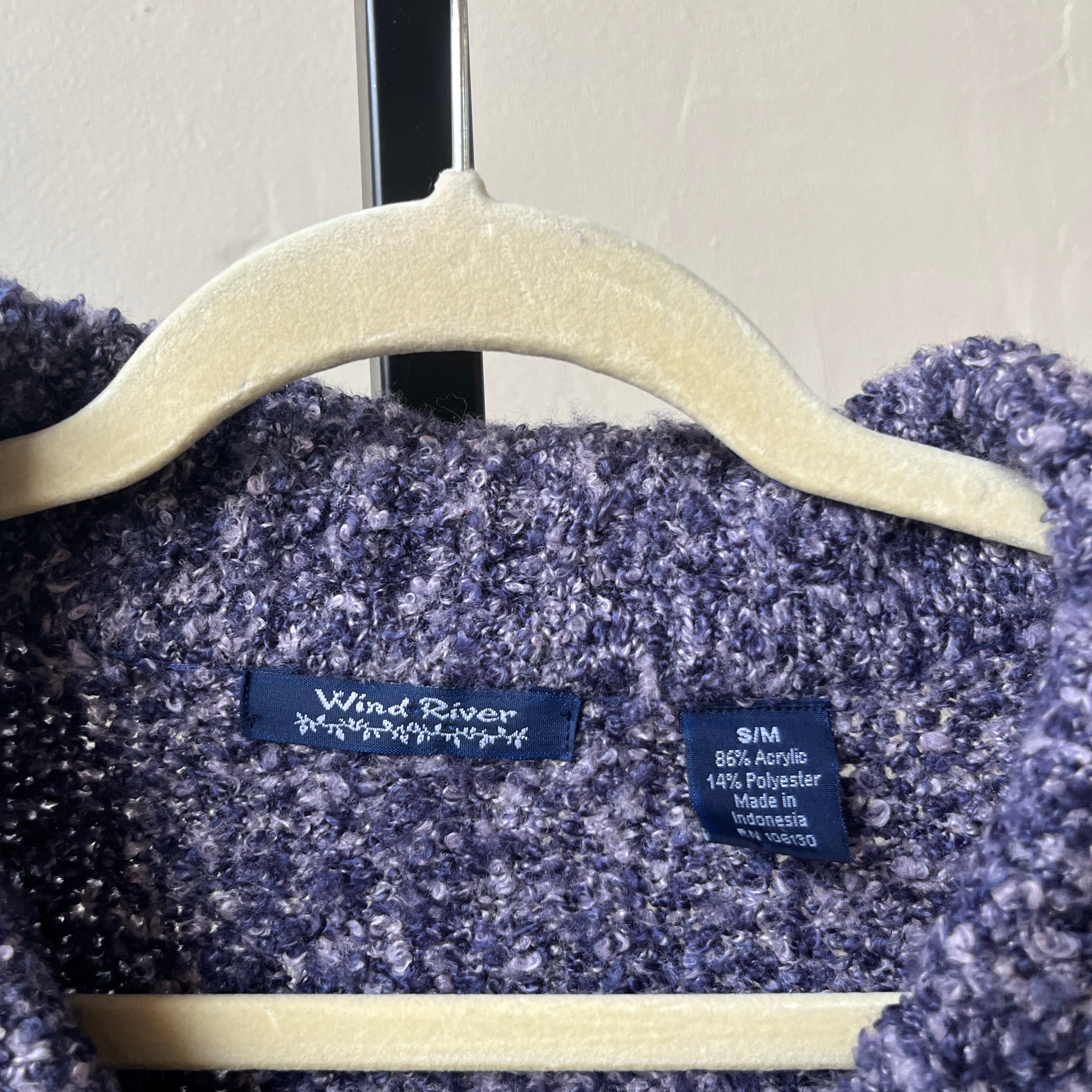 Purple Cardigan (S)
