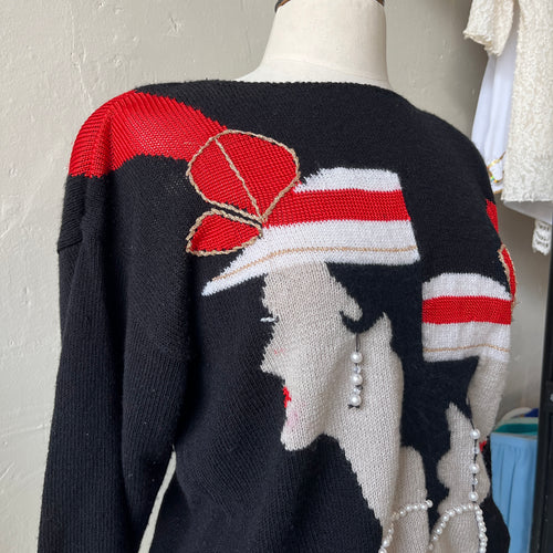 80s Vintage Sweater (L)