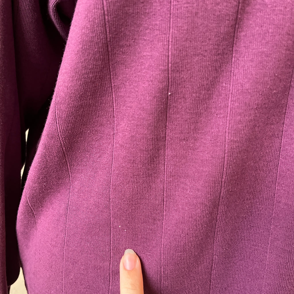 Purple Henley (L)