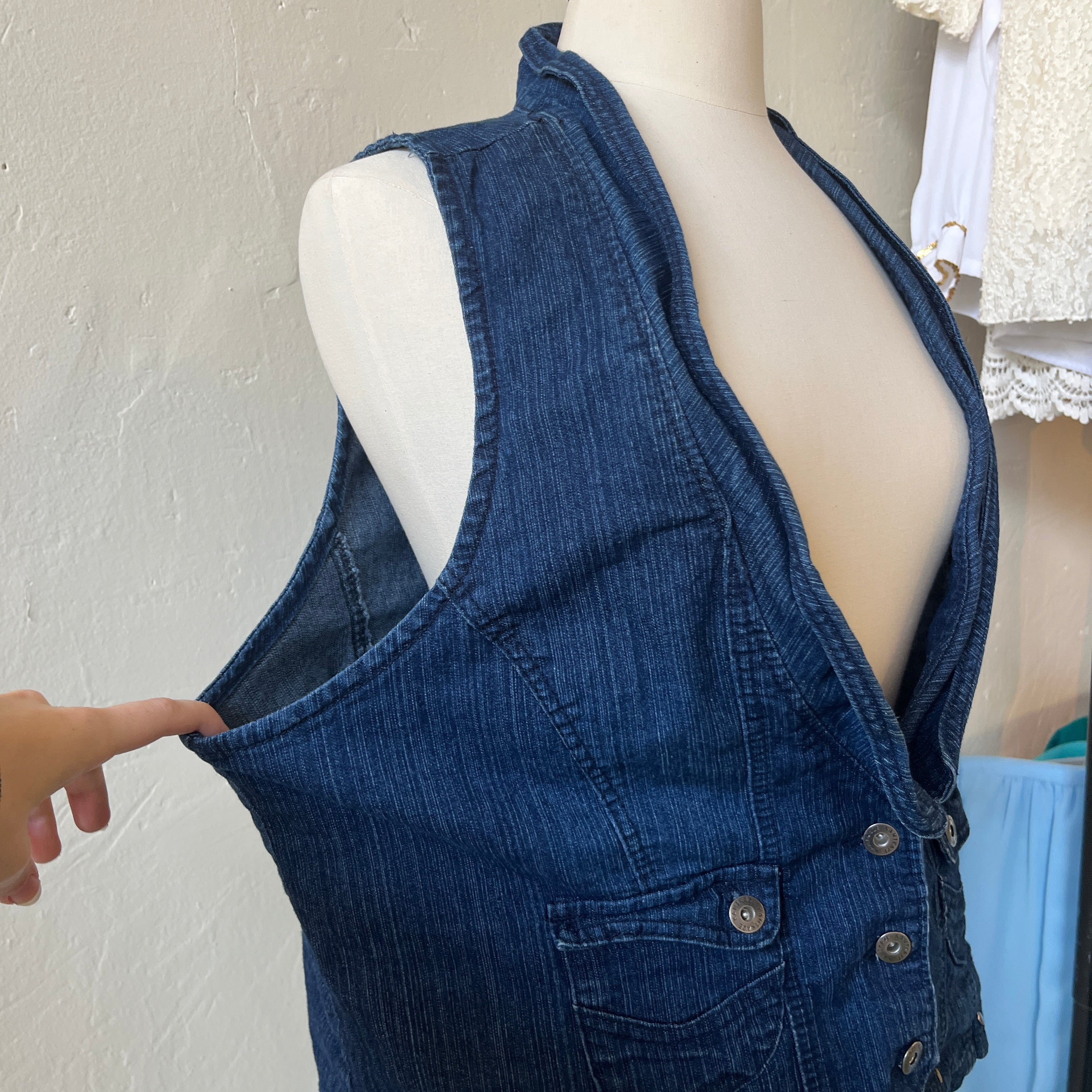 Denim Vest (2X)