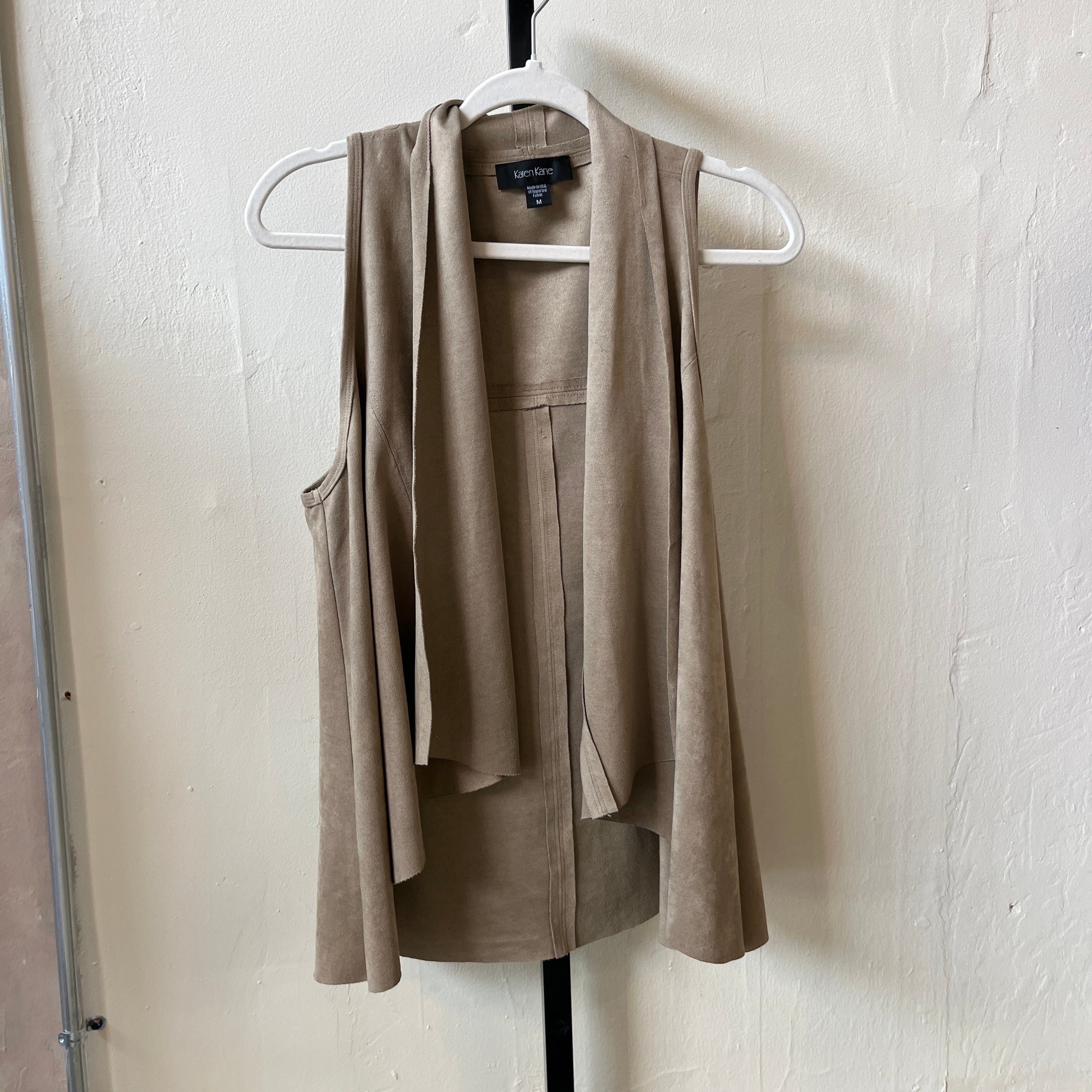 Faux Suede Top (M)