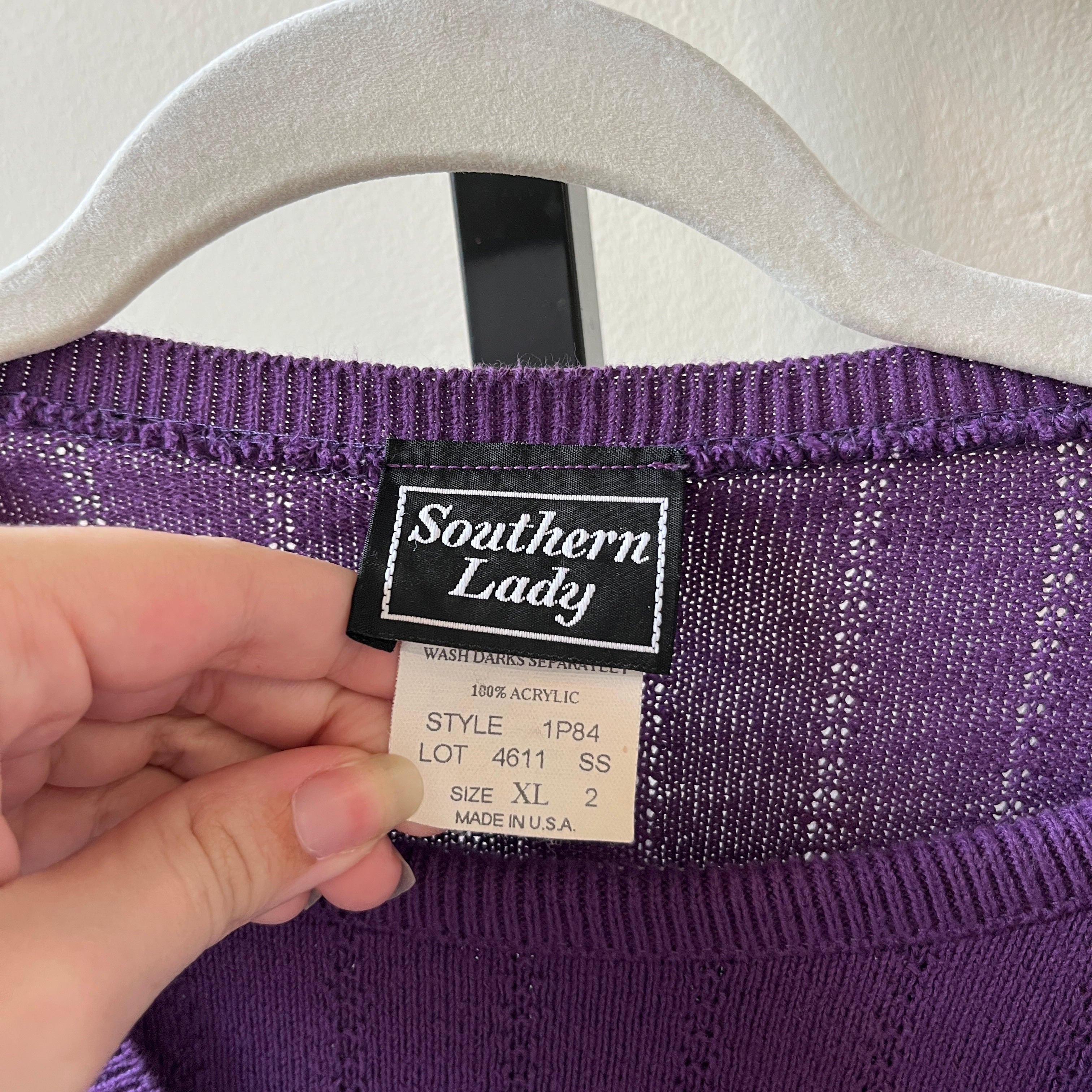 Purple Sweater (XL)