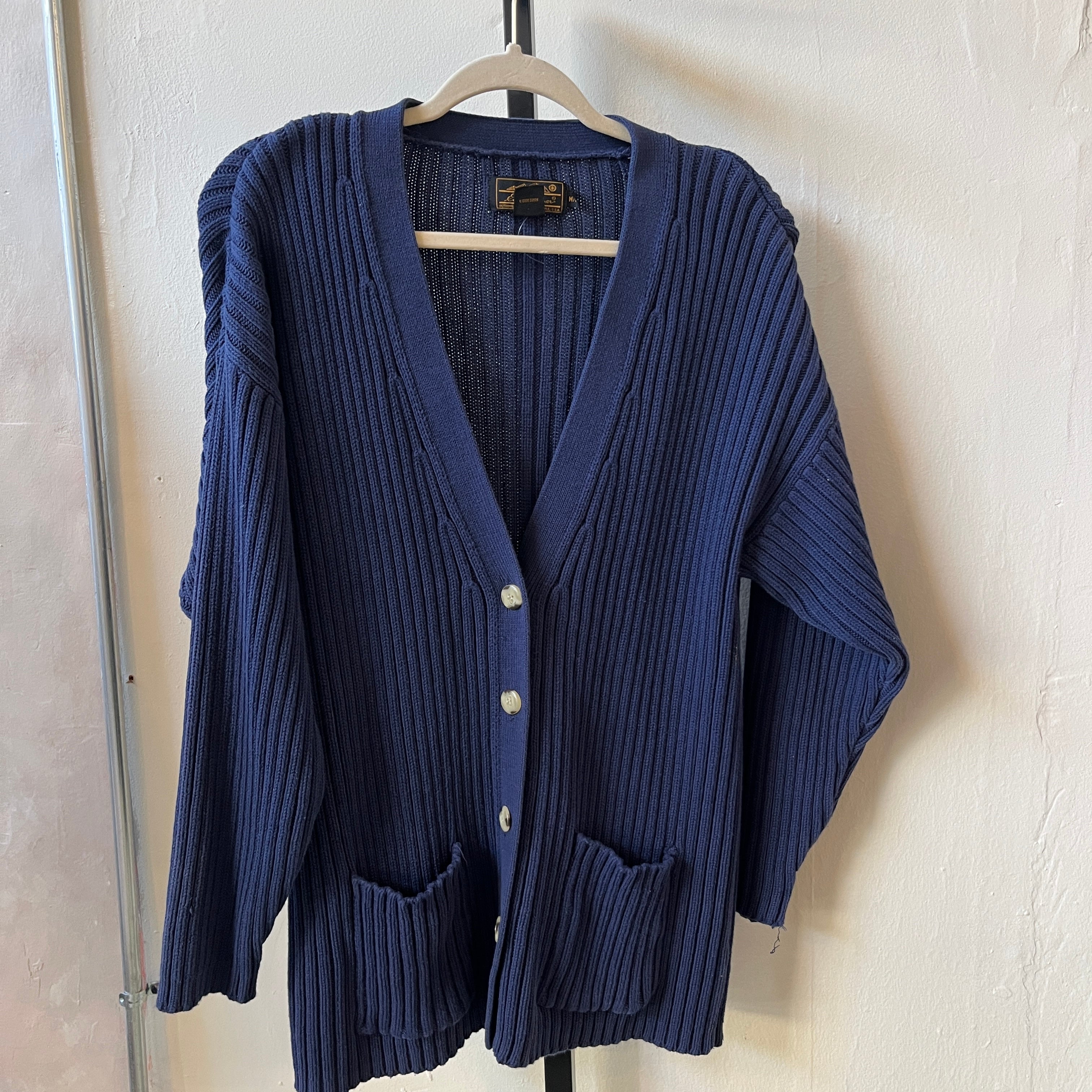 Blue Cardigan (M/L)