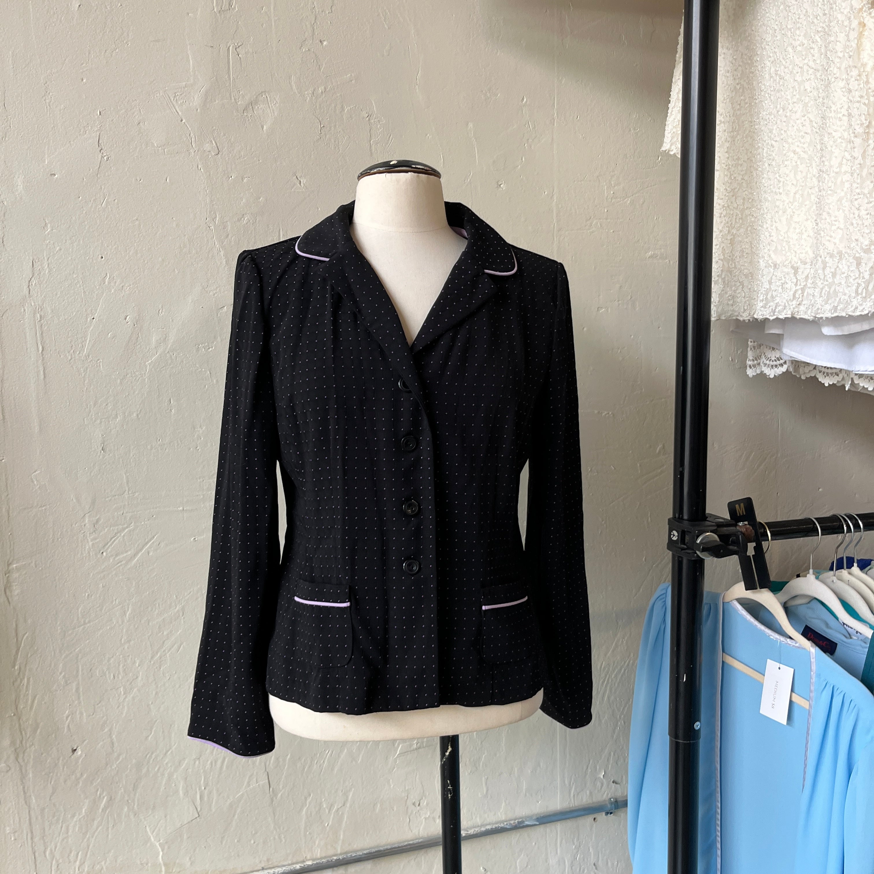 Black & Purple Blazer (9/10)