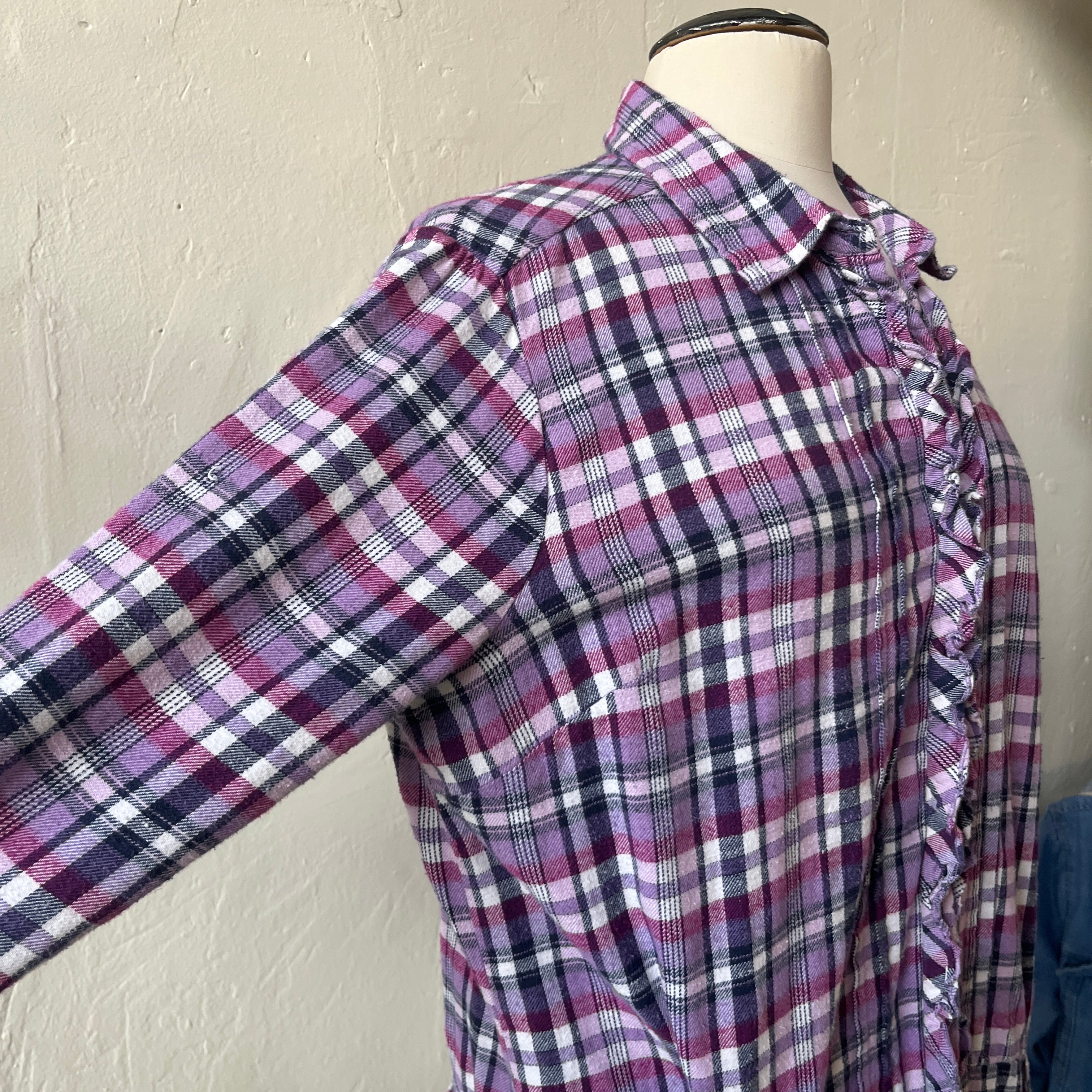 Plaid Button Up (XXL)