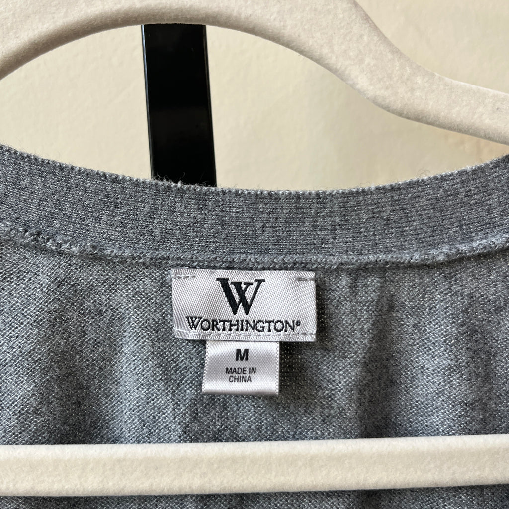 Gray Cardigan (M)