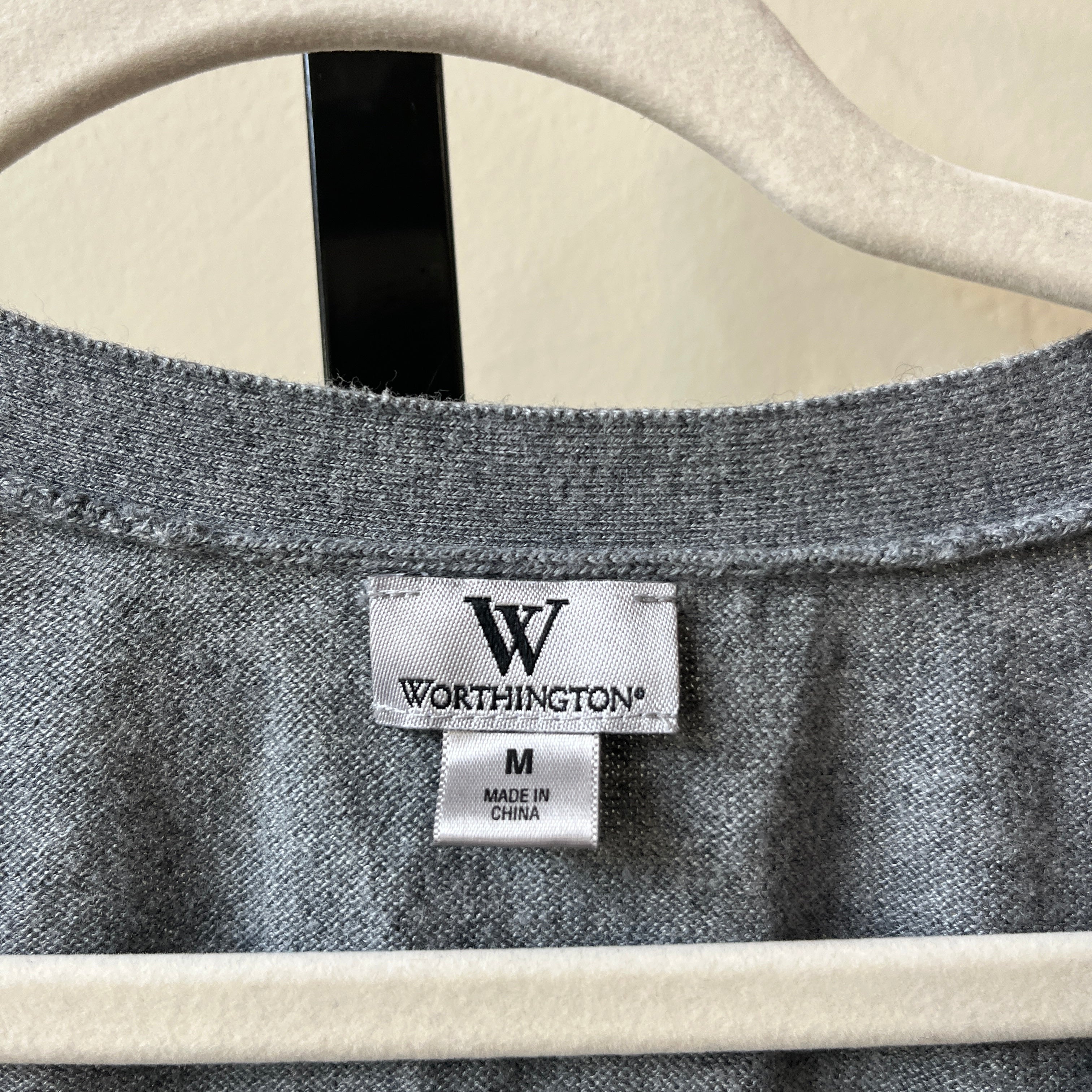 Gray Cardigan (M)